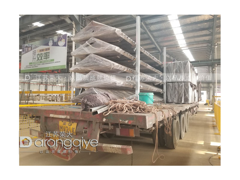 仿古候車亭發貨圖