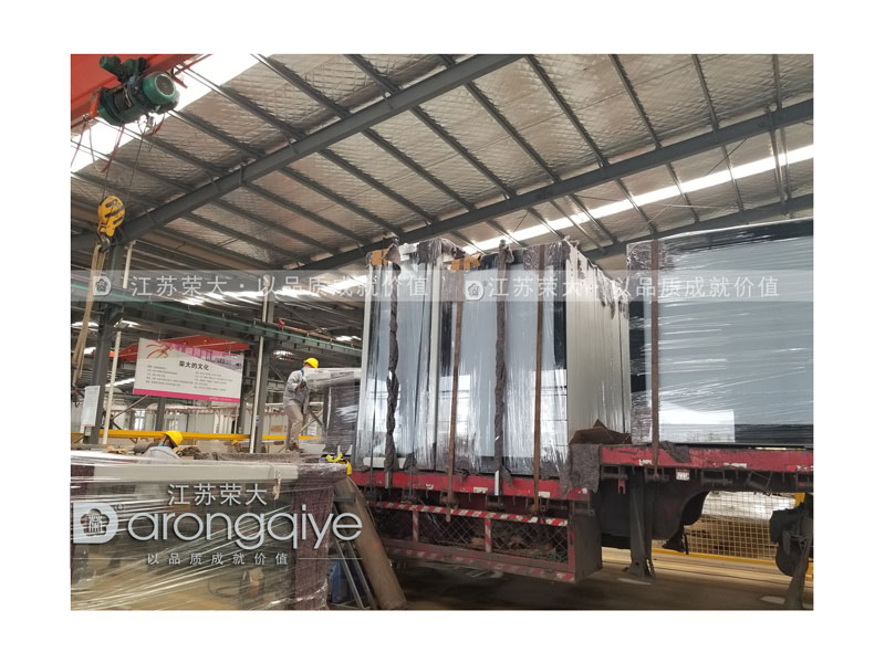 現代候車亭發貨圖