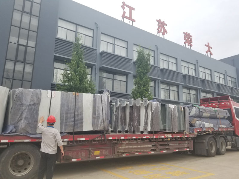 榮大發往安徽第二批公交候車亭發貨記錄