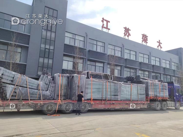 山東公交候車亭第二批發貨